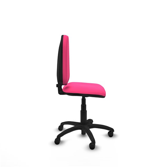 Aýna CP similpiel rosa sin brazos base poliamida ruedas engomadas 50mm