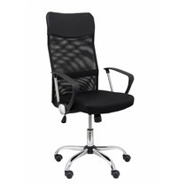 Silla Gontar respaldo malla negro asiento negro