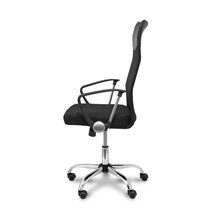 Silla Gontar respaldo malla negro asiento negro