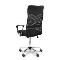 Silla Gontar respaldo malla negro asiento negro