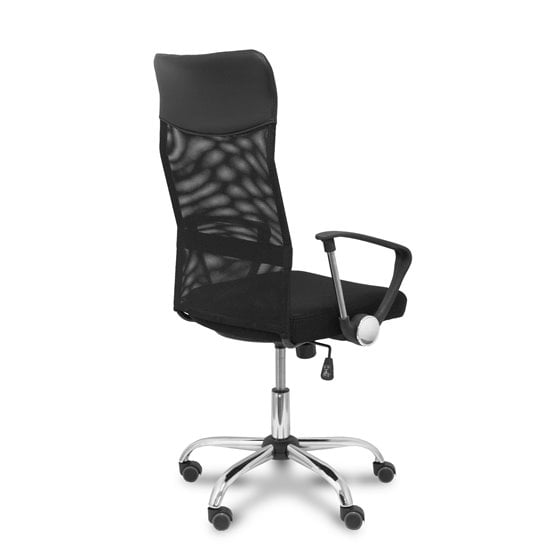 Silla Gontar respaldo malla negro asiento negro