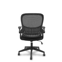Silla Opti544 negra respaldo malla negro asiento 3D negro