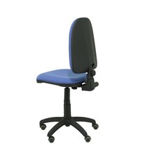 Silla Aýna bali azul claro ruedas de parqué