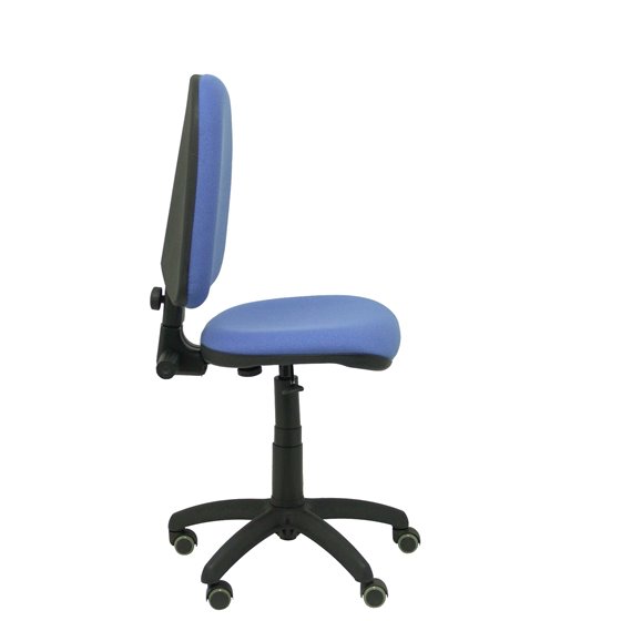 Silla Aýna bali azul claro ruedas de parqué