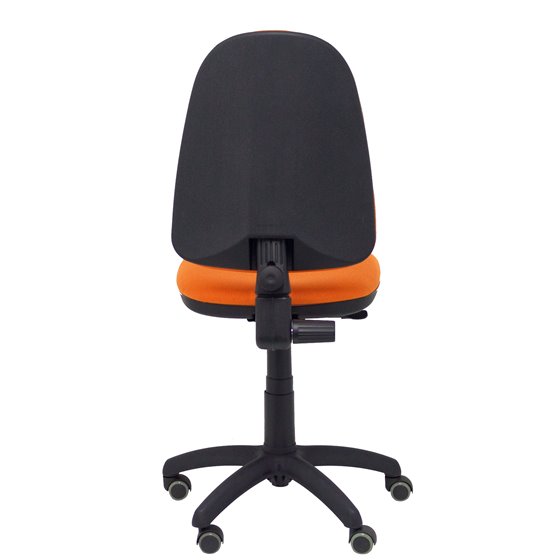 Silla Aýna bali naranja ruedas de parqué