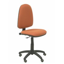 Silla Aýna bali marrón ruedas de parqué