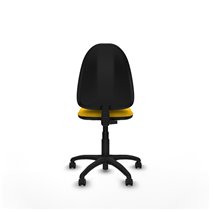 Aýna CP bali amarillo sin brazos base poliamida ruedas engomadas 50mm