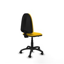 Aýna CP bali amarillo sin brazos base poliamida ruedas engomadas 50mm