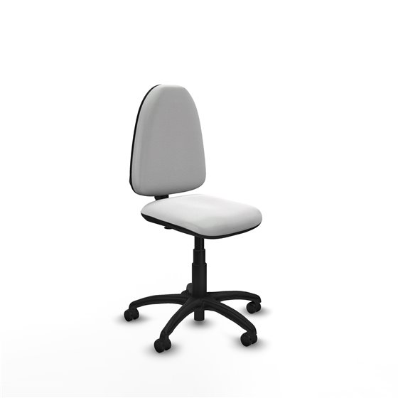 Aýna CP bali blanco sin brazos base poliamida ruedas engomadas 50mm