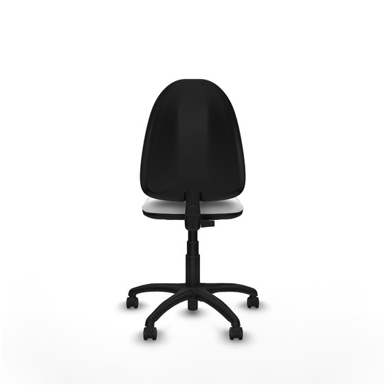 Aýna CP bali blanco sin brazos base poliamida ruedas engomadas 50mm