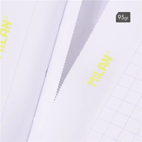 Libreta A4 encolada, papel cuadriculado, 48 hojas de 95 gr/m², colección Sunset