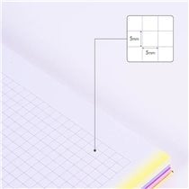 Cuaderno A4 con espiral y tapa dura, papel cuadriculado, 90 hojas de 95gr/m², colección Sunset