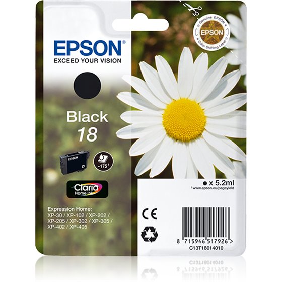 Daisy Cartucho 18 negro (etiqueta RF)