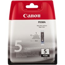 PGI-5BK cartucho de tinta 1 pieza(s) Original Rendimiento estándar Negro