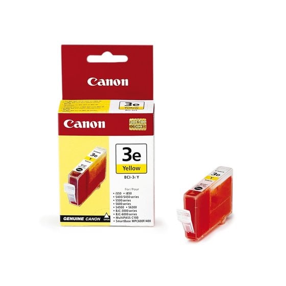 BCI-3EY cartucho de tinta 1 pieza(s) Original Amarillo