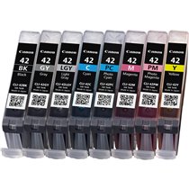 6384B010 cartucho de tinta 8 pieza(s) Original Rendimiento estándar Negro, Cian, Gris, Gris claro, Magenta, Fotos cian, Foto mag