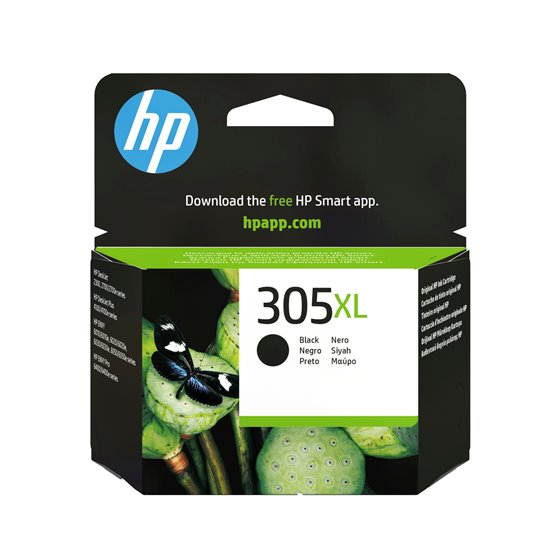 Cartucho de tinta Original 305XL de alta capacidad negro
