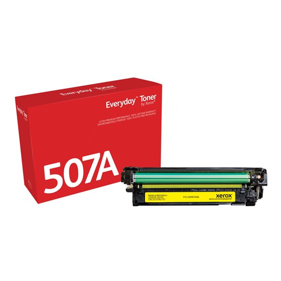 Everyday Toner Everyday™Amarillo di Xerox Compatible con HP 507A (CE402A), Capacidad estándar