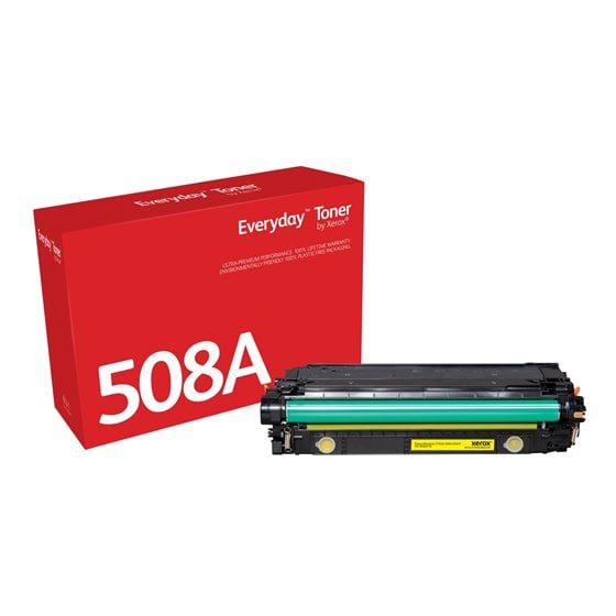 Everyday Toner Everyday™Amarillo di Xerox Compatible con HP 508A (CF362A), Capacidad estándar