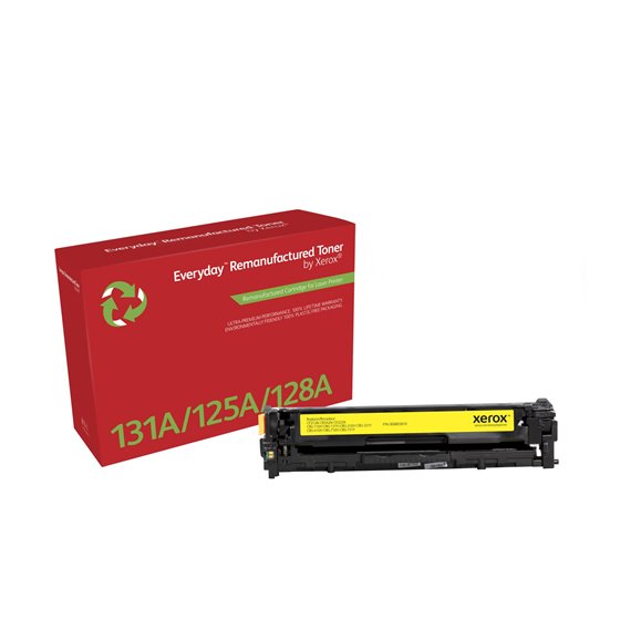 Remanufacturado Everyday Tóner Everyday™ Amarillo remanufacturado de Xerox es compatible con HP 131A (CF212A), Capacidad estánda