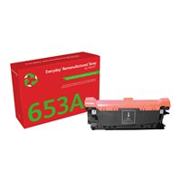 Everyday Tóner Everyday™ Amarillo remanufacturado de Xerox es compatible con HP 653A (CF322A), Capacidad estándar