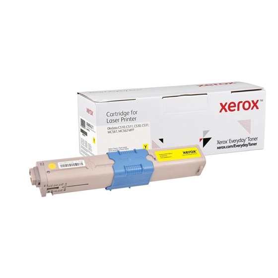 Everyday Toner Everyday(TM)Amarillo di Xerox Compatible con 44469722, Alto rendimiento