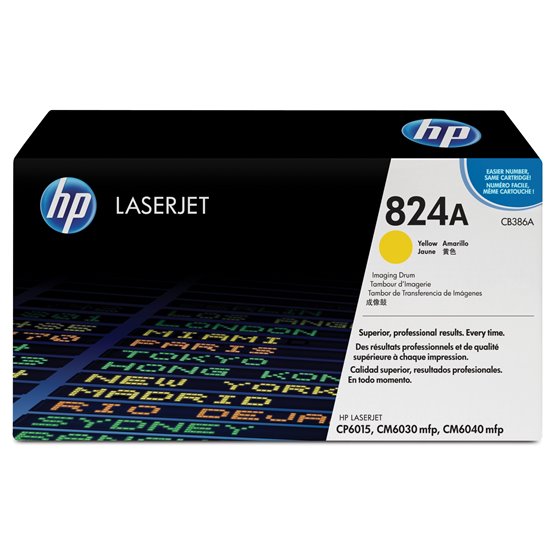 Tambor de imágenes LaserJet 824A amarillo