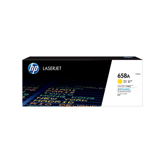 Cartucho de tóner Original LaserJet 658A amarillo