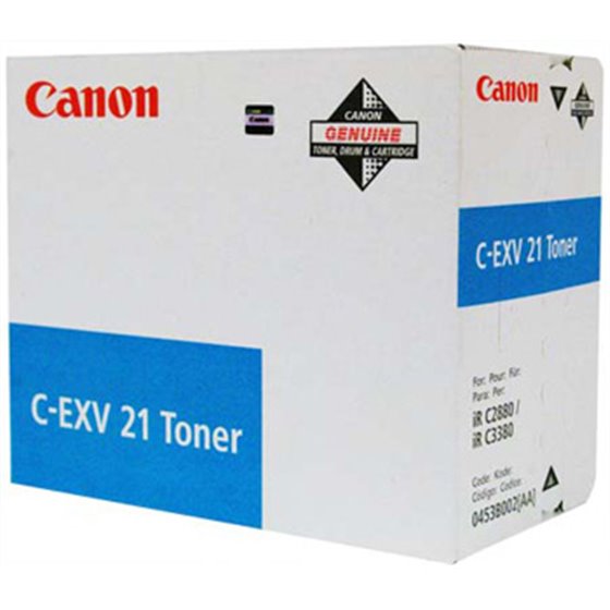 C-EXV21 Cyan cartucho de tóner Original Cian