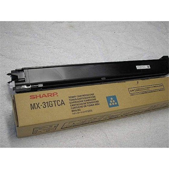 MX-31GTCA cartucho de tóner 1 pieza(s) Original Cian