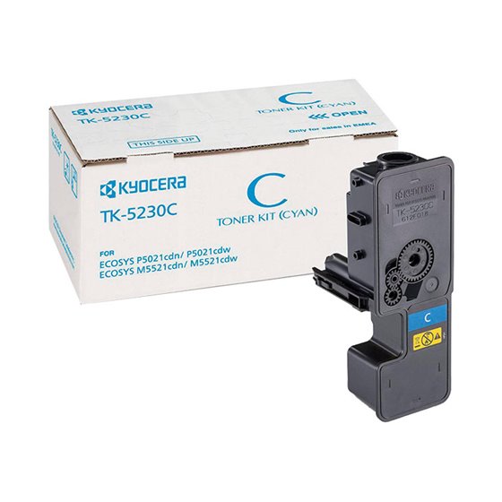 TONER KYOCERA ORIGINAL TK-5230C CYAN 2200K