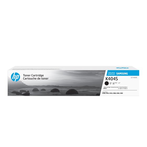 Samsung Cartucho de Tóner Original HP CLT-K404S negro