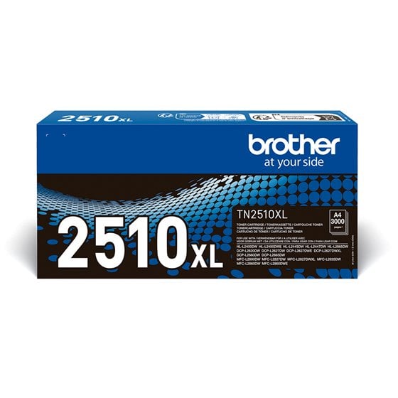 TN-2510XL cartucho de tóner 1 pieza(s) Original Negro