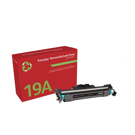 Remanufacturado Everyday Unidad de imagen Everyday™ Mono remanufacturada de Xerox es compatible con HP 19A (CF219A), Capacidad e