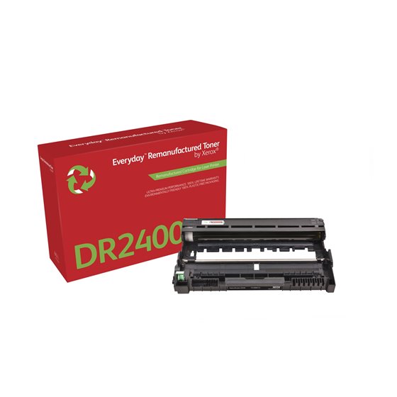 Unidad de imagen Everyday™ Mono remanufacturada de es compatible con Brother DR2400, Capacidad estándar