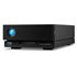 1big Dock disco duro externo 20 TB 7200 RPM 3.5" USB Type-A / USB Type-C 3.2 Gen 1 (3.1 Gen 1) Negro