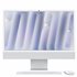 iMac Apple M M4 59,7 cm (23.5") 4480 x 2520 Pixeles PC todo en uno 16 GB 256 GB SSD macOS Sequoia Wi-Fi 6E (802.11ax) Plata