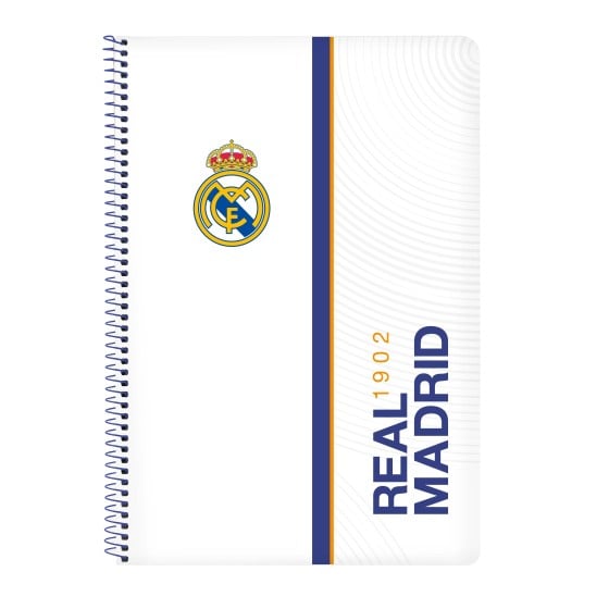Bloc REAL MADRID 1ª Equip. 2021/2022 21,5 x 31 x 1 cm.