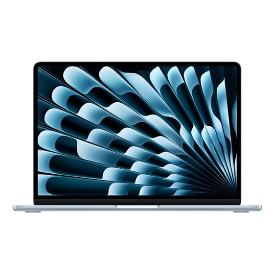 MacBook Air Apple M M4 Portátil 34,5 cm (13.6") 16 GB 512 GB SSD Wi-Fi 6E (802.11ax) macOS Sequoia Azul