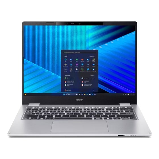 TravelMate P4 TMP414-55-TCO-53AV Intel Core Ultra 5 225U Portátil 35,6 cm (14") 3K 16 GB DDR5-SDRAM 512 GB SSD Wi-Fi 7 (802.11be