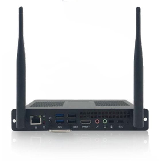 WB5C820U PCs/estación de trabajo Intel® Core™ i5 i5-1240P 8 GB DDR4-SDRAM 256 GB SSD Windows 11 Pro Mini PC PC Negro
