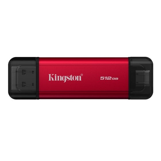 512GB Dual USB-A/C Portable SSD, Up to 1050MB/s USB 3.2 Gen 2