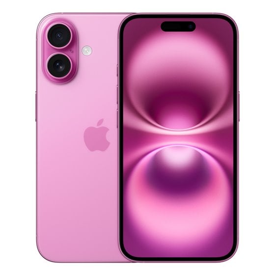 iPhone 16 15,5 cm (6.1") SIM doble iOS 18 5G USB Tipo C 128 GB Rosa