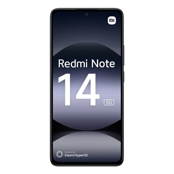 Redmi Note 14 5G 16,9 cm (6.67") Ranura híbrida Dual SIM USB Tipo C 8 GB 256 GB 5110 mAh Negro