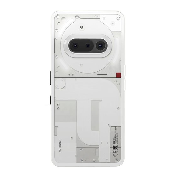 Phone (3a) 17,2 cm (6.77") SIM doble Android 15 5G USB Tipo C 8 GB 128 GB 5000 mAh Blanco
