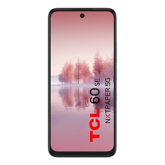60 SE NXTPAPER 5G 17 cm (6.7") Android 15 USB Tipo C 8 GB 256 GB 5200 mAh Verde, Color menta