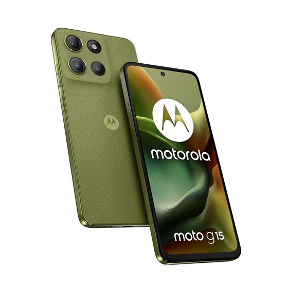 moto g15 17,1 cm (6.72") SIM doble Android 15 4G USB Tipo C 8 GB 512 GB 5200 mAh Verde