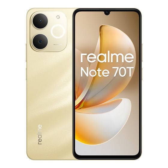 Note 70T 17,1 cm (6.74") SIM doble Android 15 4G USB Tipo C 4 GB 128 GB 6000 mAh Oro