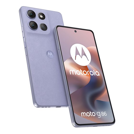 moto g86 5G 16,9 cm (6.67") SIM doble Android 15 USB Tipo C 8 GB 256 GB 5200 mAh Lila
