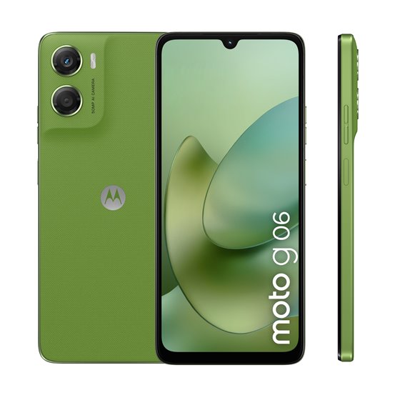 moto g06 17,5 cm (6.88") SIM doble Android 15 4G USB Tipo C 4 GB 64 GB 5200 mAh Verde